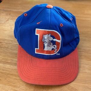 Blue and Orange Cap